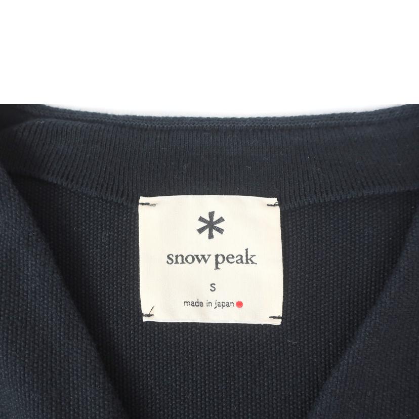 snow peak スノーピーク/カーディガン Sサイズ ブラック/KN-23AU001//ABランク/65