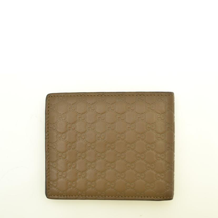 GUCCI GUCCI/マイクログッチシマ2つ折り財布/ブラウン/544472//041*/ABランク/75