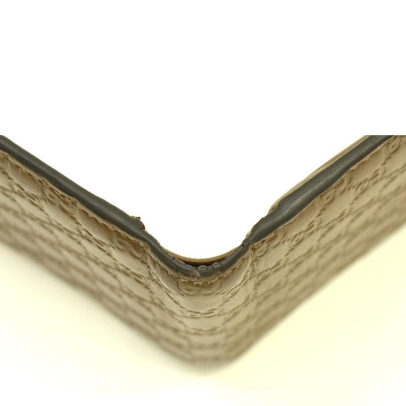 GUCCI GUCCI/マイクログッチシマ2つ折り財布/ブラウン/544472//041*/ABランク/75