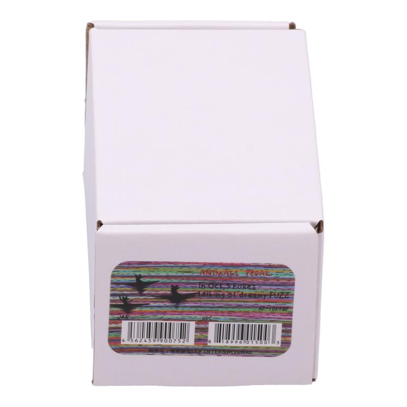 Animals Pedal アニマルズペダル/エフェクター/ファズ/In Oct,3 Foxes talking of dreamy FUZZ//JAN4562459900752/Aランク/62