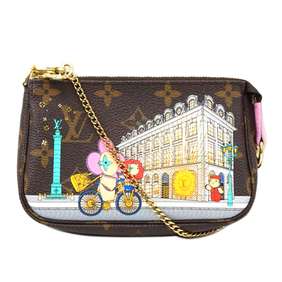 LOUIS VUITTON ルイヴィトン/ミニポシェットアクセソワール/モノグラム ヴィヴィエンヌホリデイ/M81760//SF2***/Aランク/67