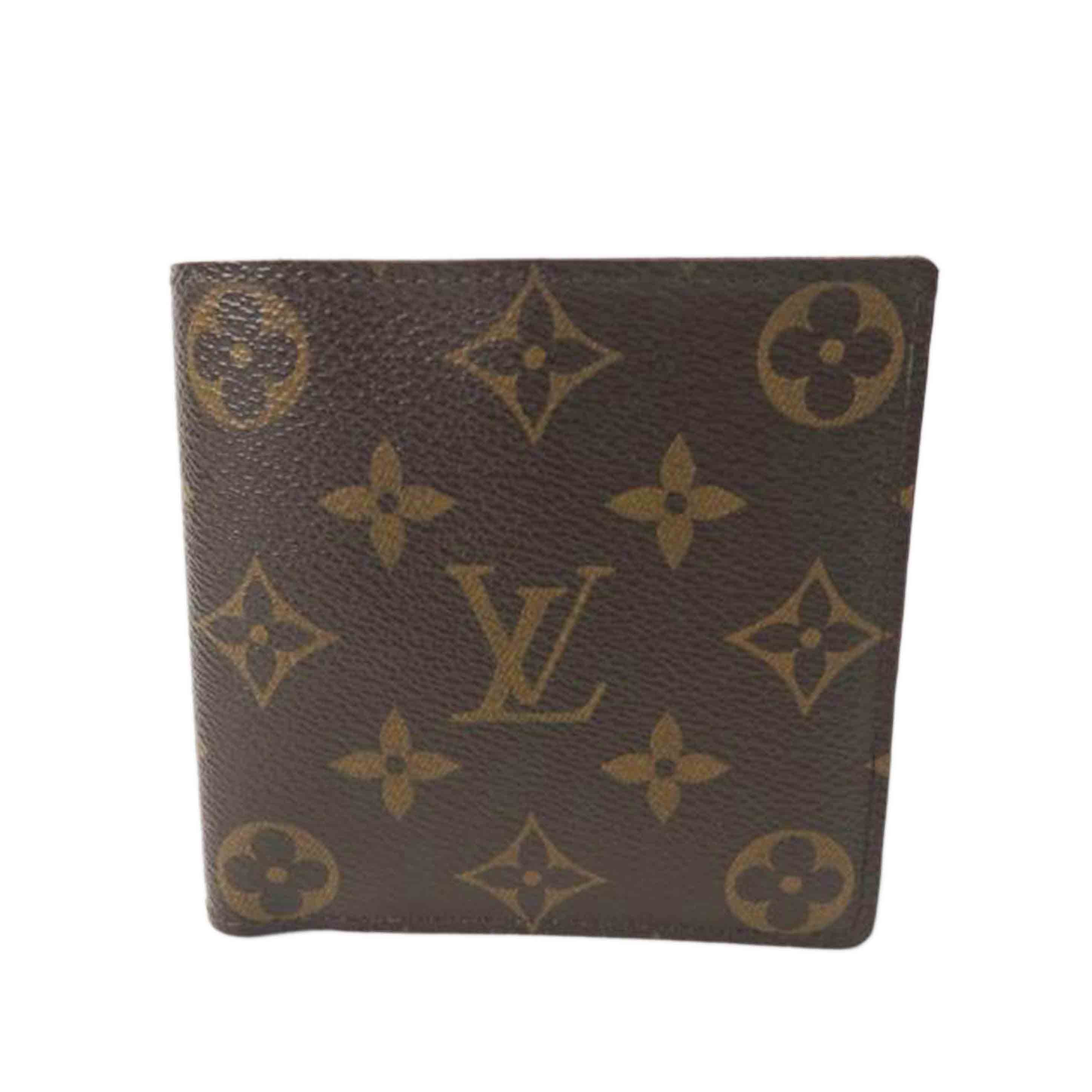 LV ルイヴィトン/ポルトフォイユ・マルコ/モノグラム/M61675//CA5***/Aランク/84