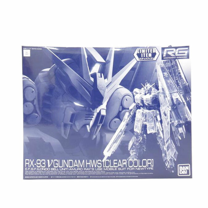BANDAI バンダイ/RG/νガンダムHWS/クリアカラー//Aランク/42
