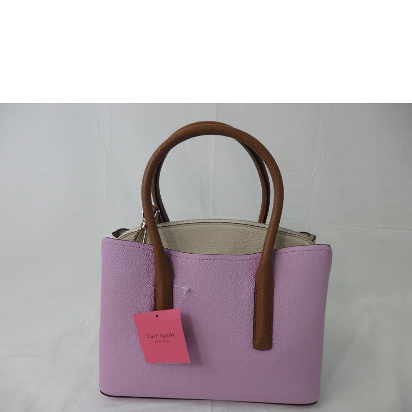 Kate spade ケイトスペード/マルゴー/ミディアム2wayハンドバッグ/ピンク×ブラウン/PXRUA161//SAランク/84