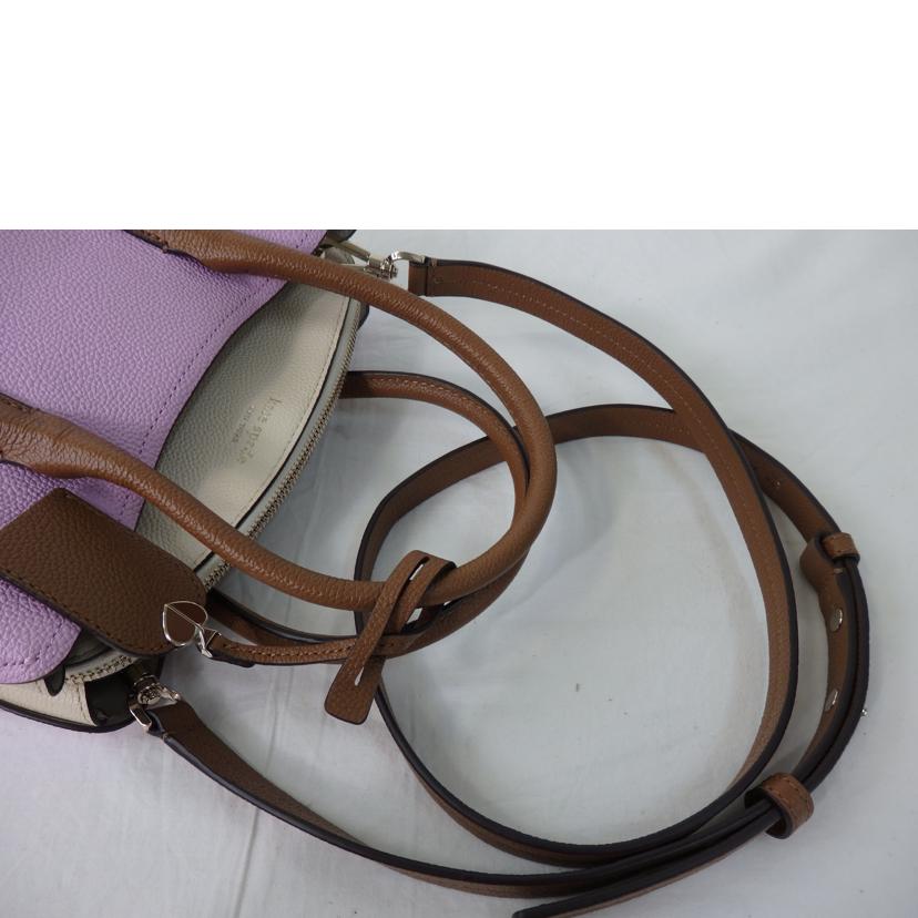 Kate spade ケイトスペード/マルゴー/ミディアム2wayハンドバッグ/ピンク×ブラウン/PXRUA161//SAランク/84