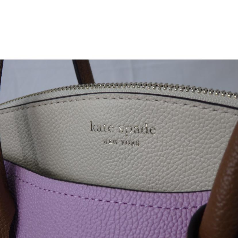 Kate spade ケイトスペード/マルゴー/ミディアム2wayハンドバッグ/ピンク×ブラウン/PXRUA161//SAランク/84