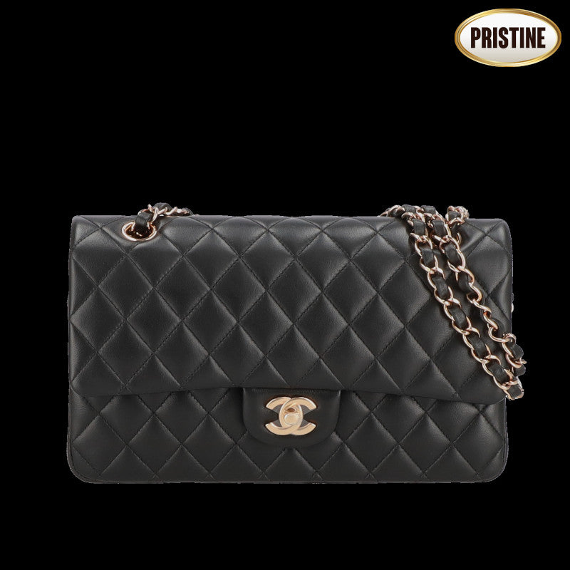 CHANEL シャネル/マトラッセ25ラムスキンWフラップチェーンショルダー/A01112//X1U*****/SAランク/75