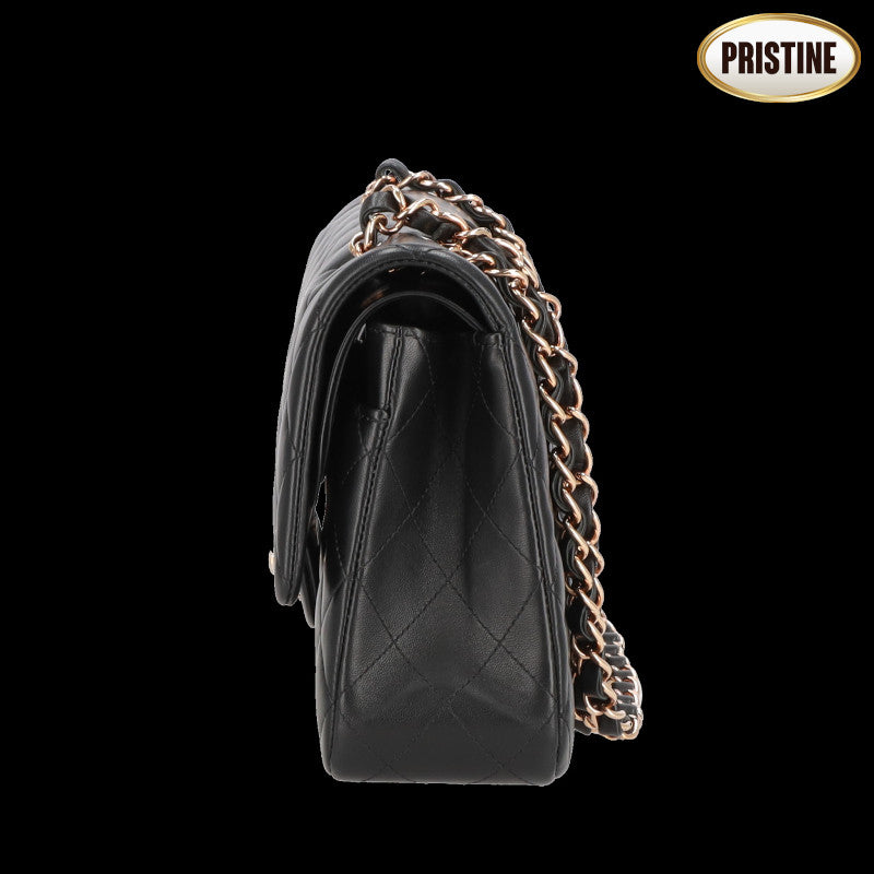 CHANEL シャネル/マトラッセ25ラムスキンWフラップチェーンショルダー/A01112//X1U*****/SAランク/75