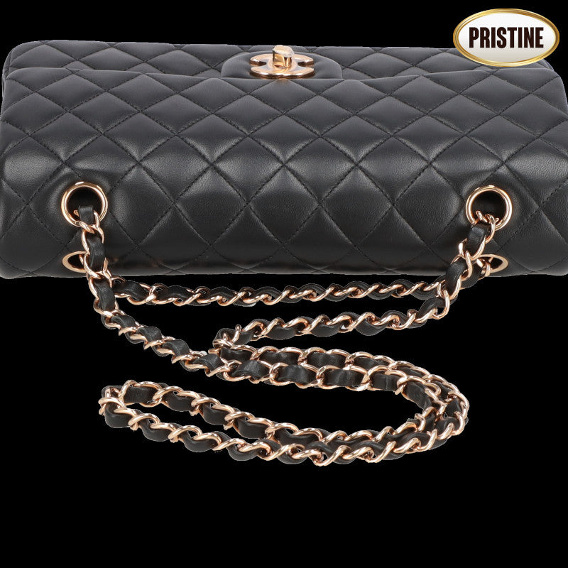 CHANEL シャネル/マトラッセ25ラムスキンWフラップチェーンショルダー/A01112//X1U*****/SAランク/75