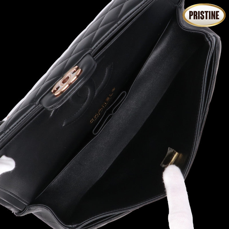 CHANEL シャネル/マトラッセ25ラムスキンWフラップチェーンショルダー/A01112//X1U*****/SAランク/75