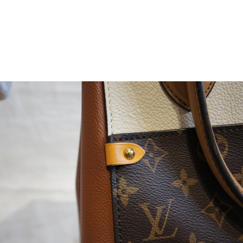 LV ルイヴィトン/フォールドトートMM/モノグラム/M45376//MB3***/Aランク/92