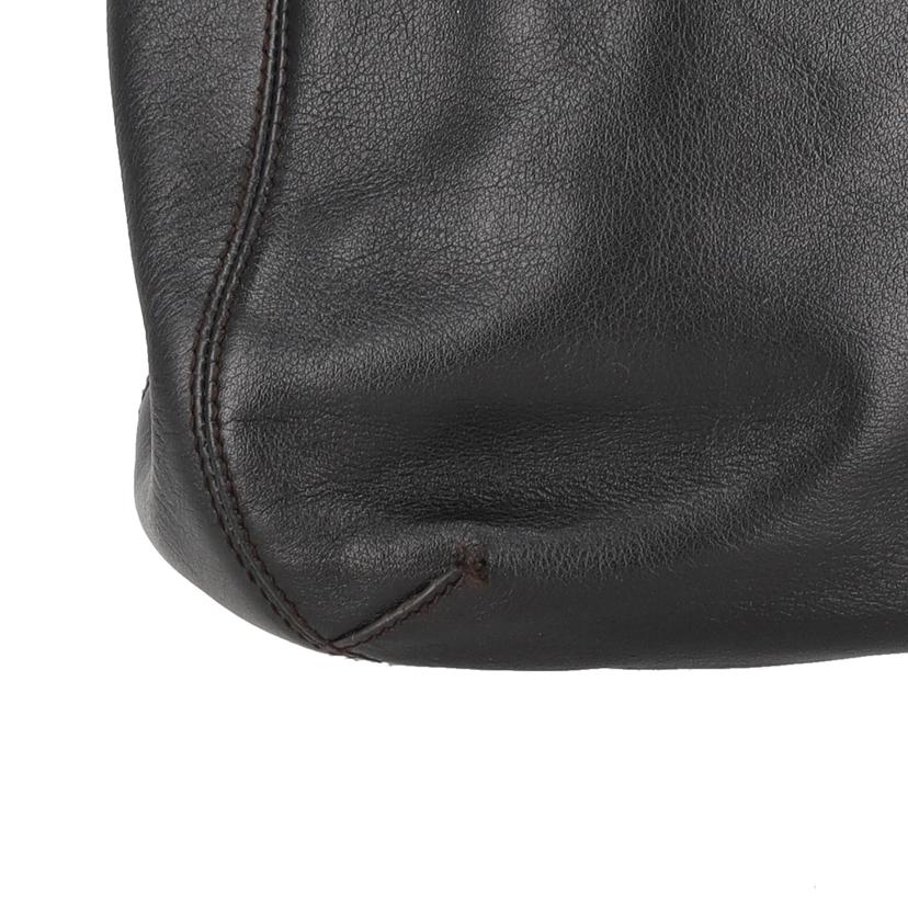 Cartier カルティエ/マルチェロ/パイソンレザーワンショルダーバッグ/ブラック×ダークブラウン//Aランク/18