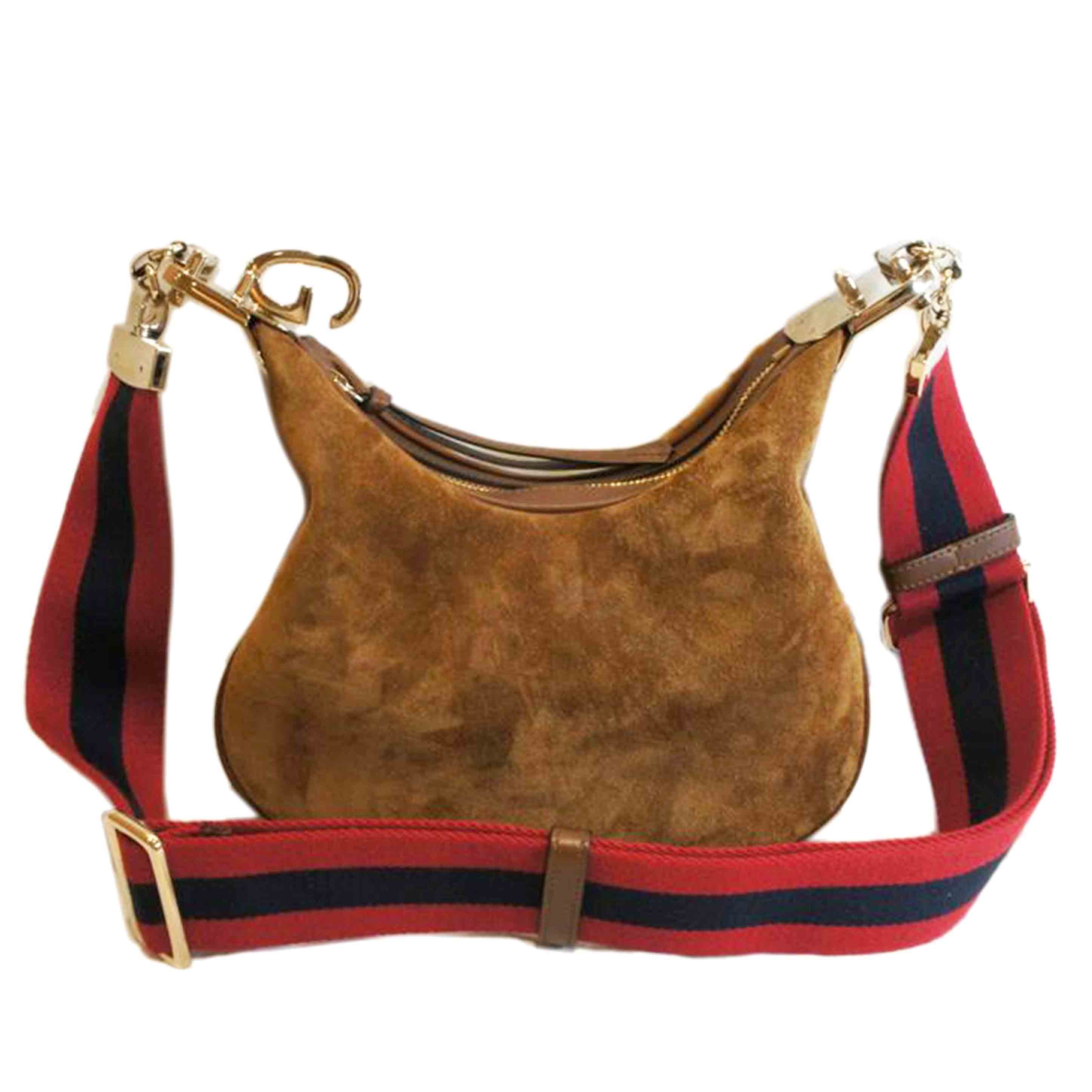 GUCCI グッチ/アタッシェスモールスウェードショルダー/699409//520***/SAランク/92