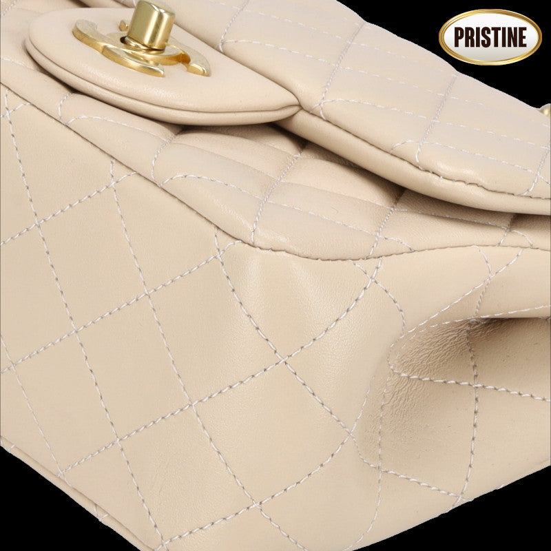 CHANEL シャネル/ラムスキン/ミニマトラッセ18チェ-ンショルダ-バッグ//ULH******/Sランク/93