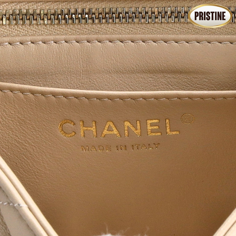 CHANEL シャネル/ラムスキン/ミニマトラッセ18チェ-ンショルダ-バッグ//ULH******/Sランク/93