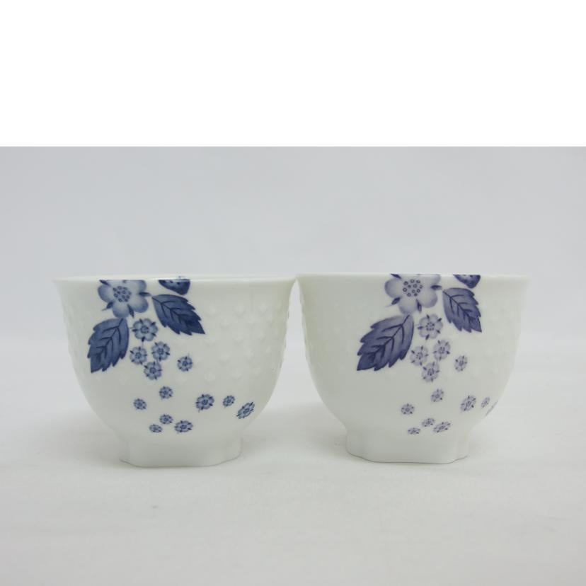 WEDGWOOD ウェッジウッド/ストロベリーブルームインディゴ/ジャパニーズティーカップ//Aランク/04