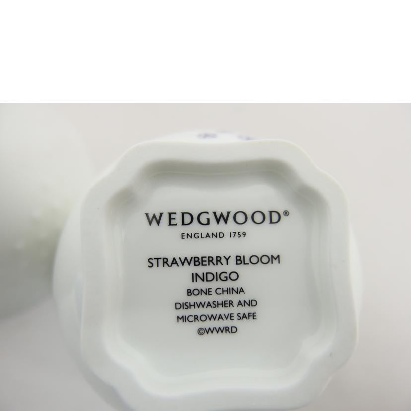 WEDGWOOD ウェッジウッド/ストロベリーブルームインディゴ/ジャパニーズティーカップ//Aランク/04