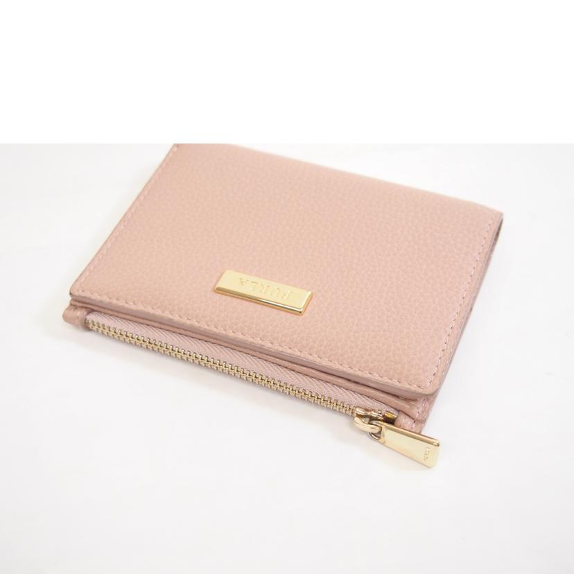 FURLA フルラ/レザースモールバイフォールドジップウォレット//ABランク/71