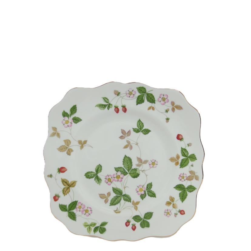 WEDGWOOD ウェッジウッド/ワイルドストロベリー/スクエアデザートプレート//SAランク/04