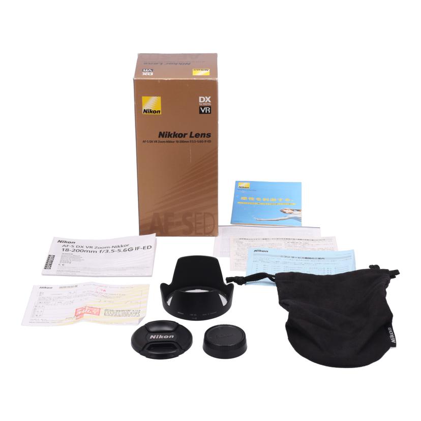 Nikon ニコン /交換レンズ/18-200mm/AF-S DX VR 18-200mm f3.5-5.6G ED//2507602/Bランク/64