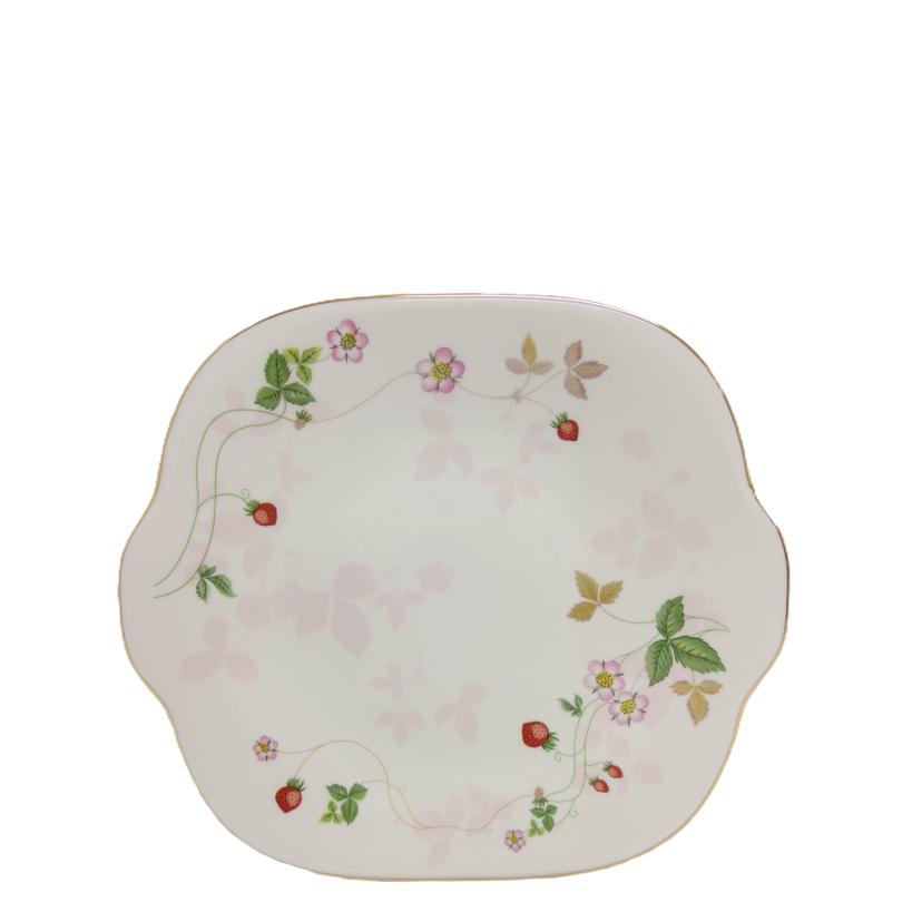 WEDGWOOD ウェッジウッド/ワイルドストロベリー/パステルピンクB&Bプレート//SAランク/04