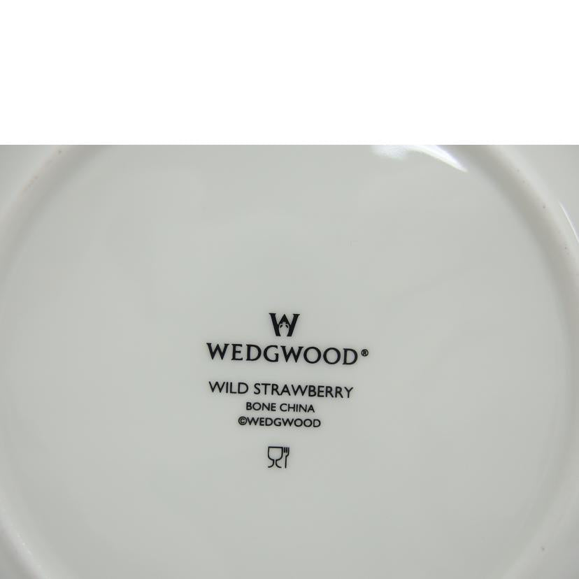 WEDGWOOD ウェッジウッド/ワイルドストロベリー/パステルピンクB&Bプレート//SAランク/04