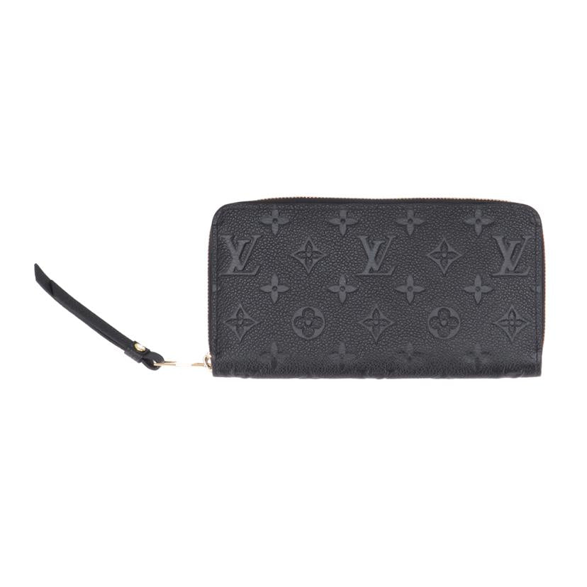 LOUIS VUITTON ルイヴイトン/ジッピーウォレット ノワール/モノグラム・アンプラント/M61864//RFI*****/Aランク/93