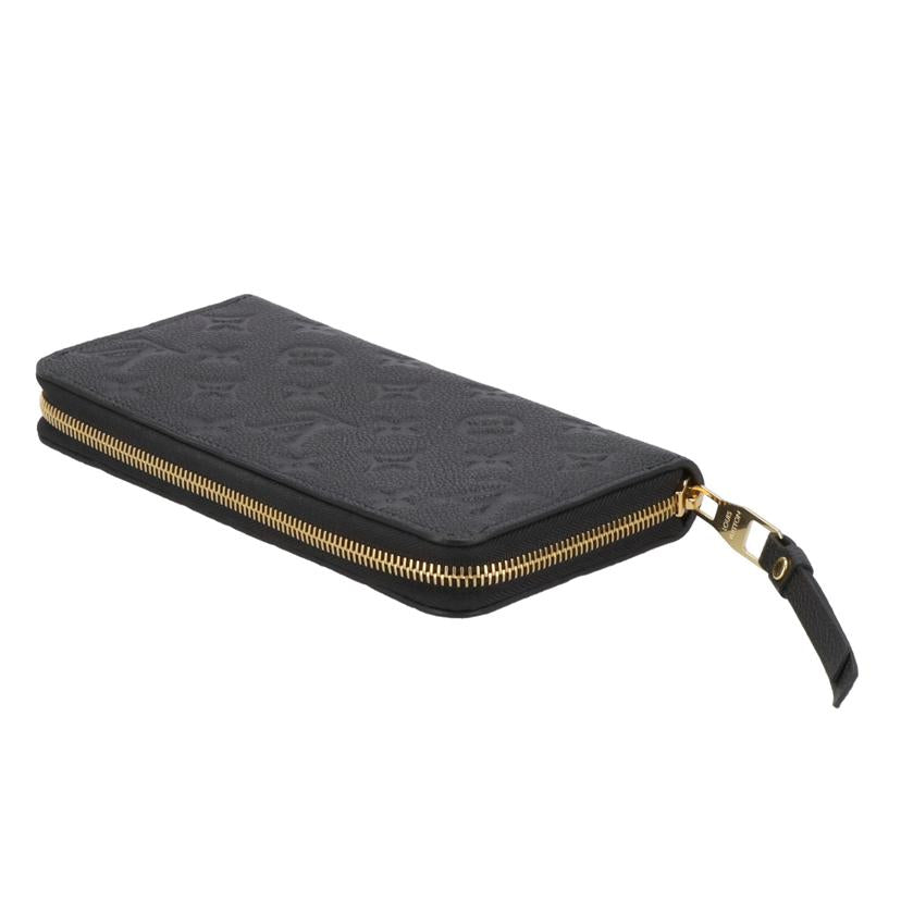 LOUIS VUITTON ルイヴイトン/ジッピーウォレット ノワール/モノグラム・アンプラント/M61864//RFI*****/Aランク/93