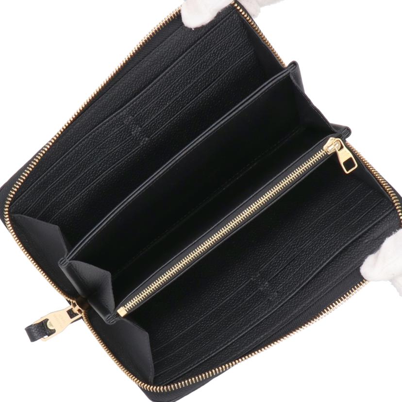 LOUIS VUITTON ルイヴイトン/ジッピーウォレット ノワール/モノグラム・アンプラント/M61864//RFI*****/Aランク/93