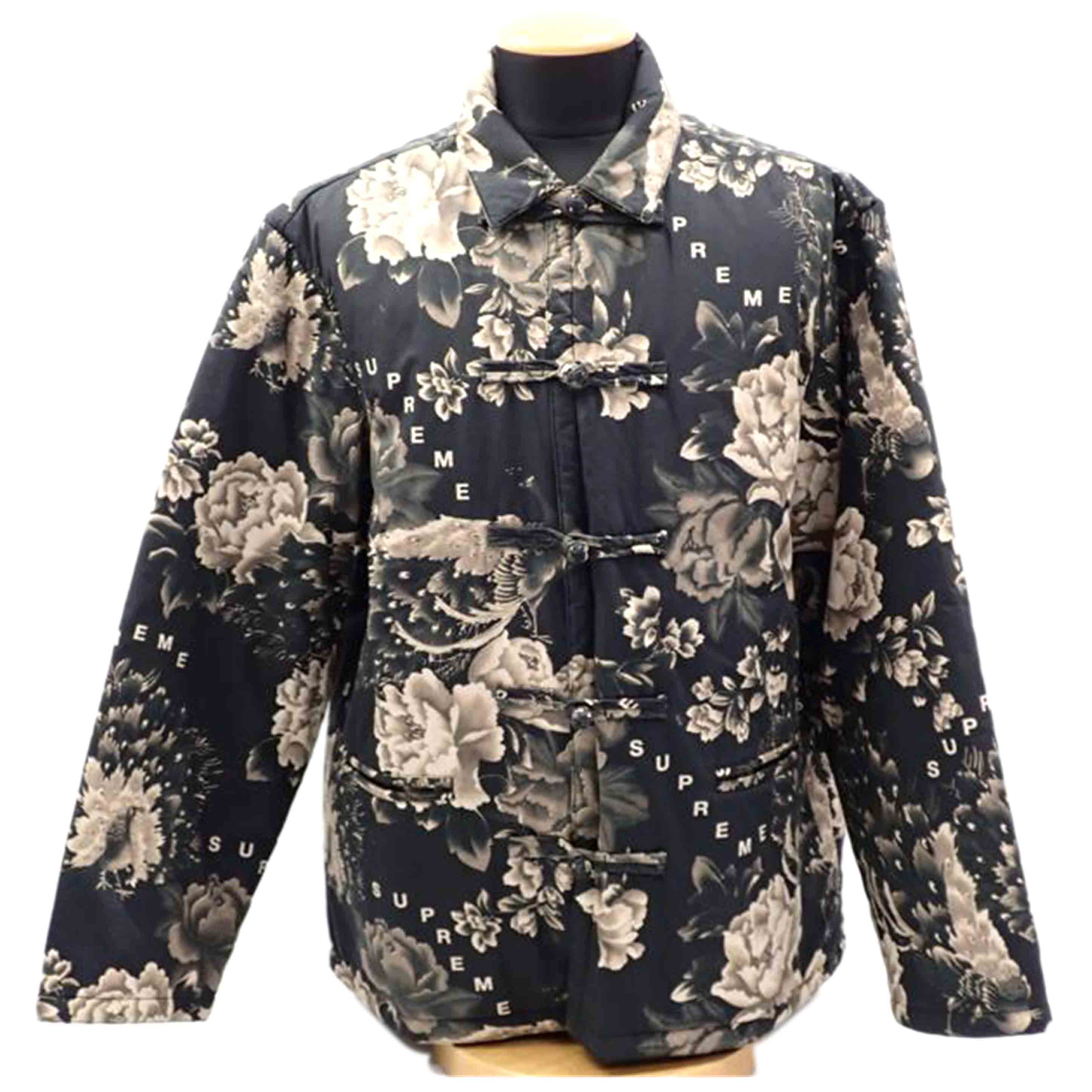 Supreme シュプリーム/★Supreme花柄ピーコック中綿キルティングjkt//M/Bランク/62