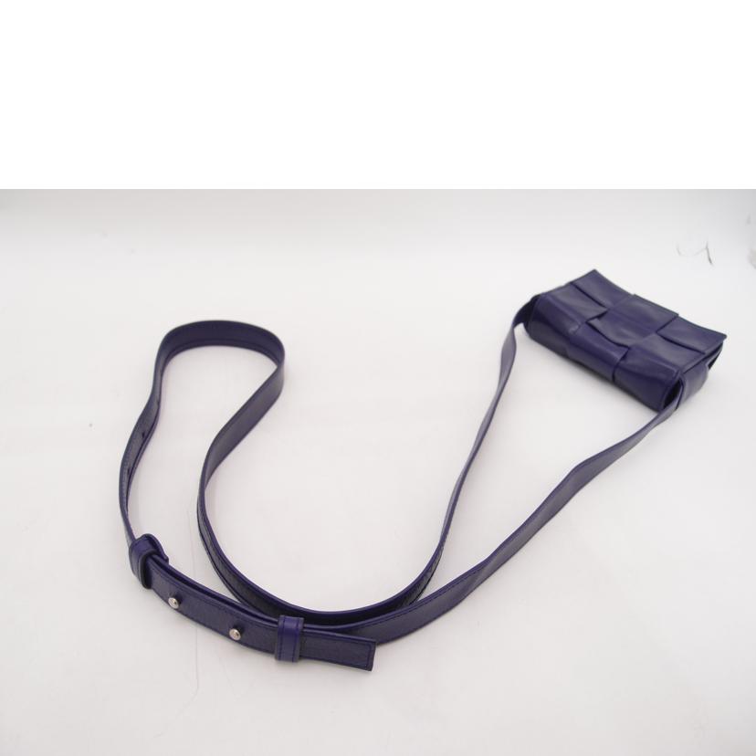 BOTTEGAVENETA ボッテガヴェネタ/マキシイントレチャートキャンディーカセットショルダー/パープル//Aランク/69