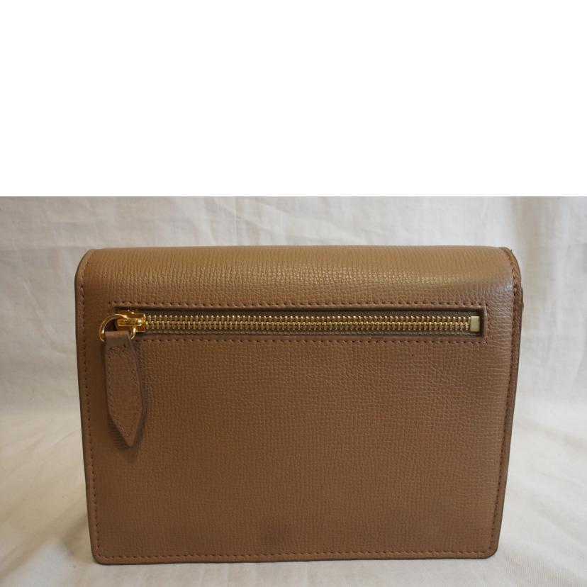 BURBERRY バーバリー/レザーキャンバスチェックスモールマッケンショルダー//Aランク/92