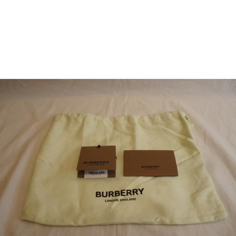 BURBERRY バーバリー/レザーキャンバスチェックスモールマッケンショルダー//Aランク/92