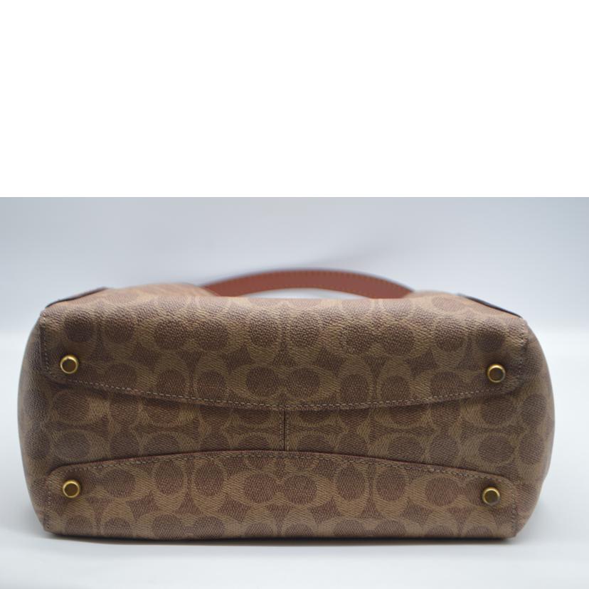 COACH コーチ/ヘリテージシグネチャーハドリーレザーホーボー/79250//H19**/Aランク/89