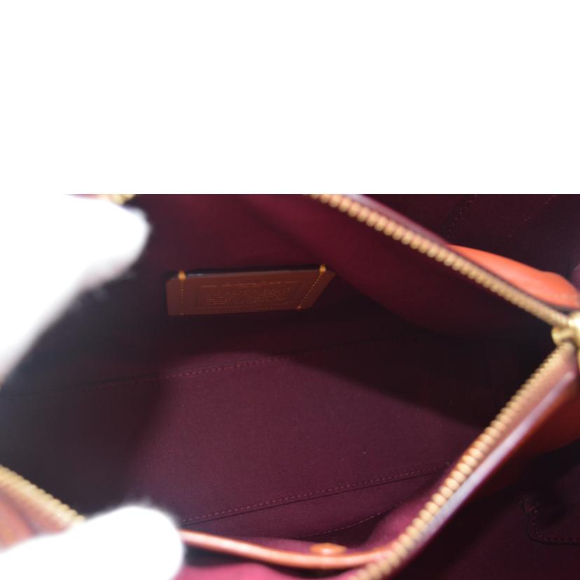 COACH コーチ/ヘリテージシグネチャーハドリーレザーホーボー/79250//H19**/Aランク/89