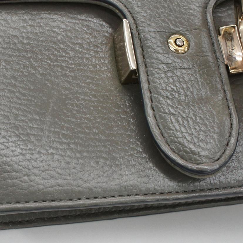 GUCCI グッチ/インターロッキングGレザ-チェ-ンショルダ-バック/510304//525***/ABランク/93