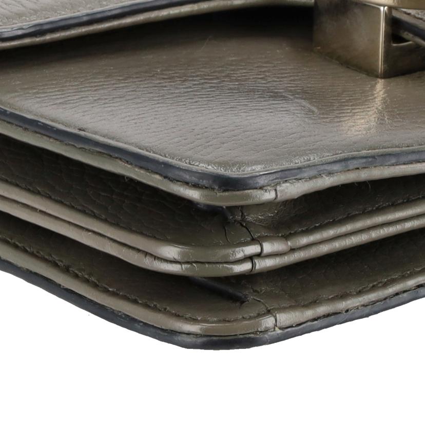 GUCCI グッチ/インターロッキングGレザ-チェ-ンショルダ-バック/510304//525***/ABランク/93