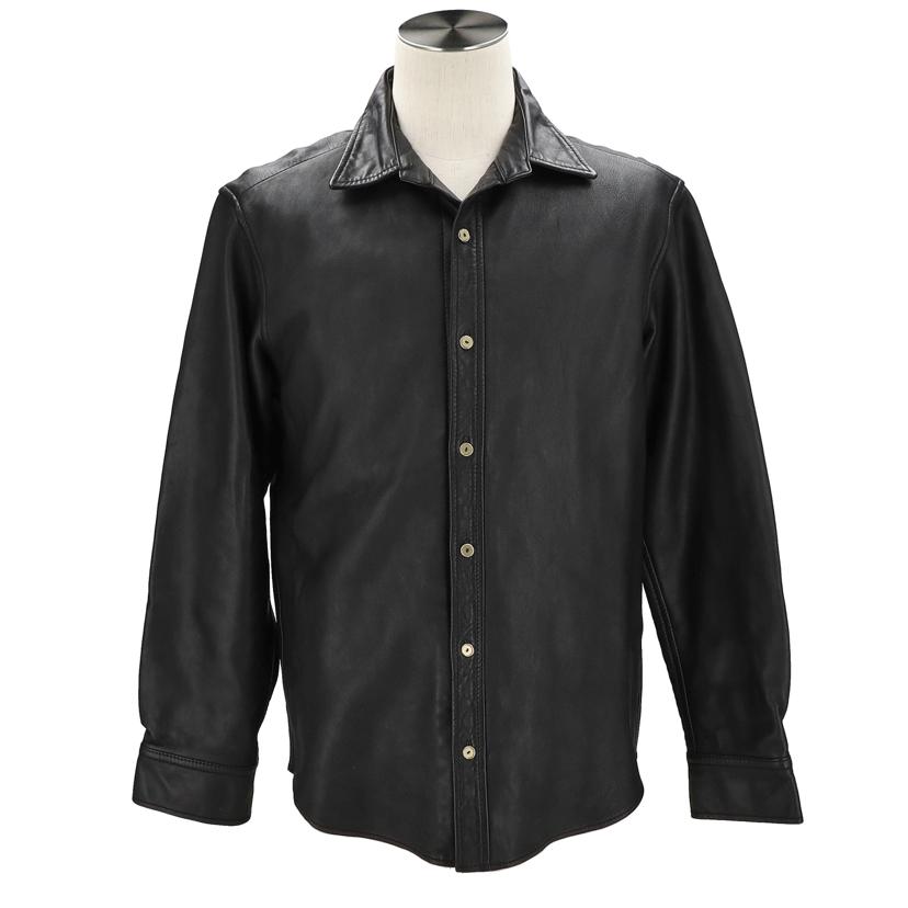 TOMORROWLAND トゥモローランド/ラムレザーシャツ/ジャケット/ブラック//ABランク/18