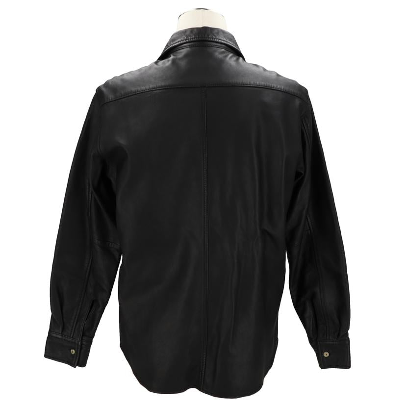 TOMORROWLAND トゥモローランド/ラムレザーシャツ/ジャケット/ブラック//ABランク/18