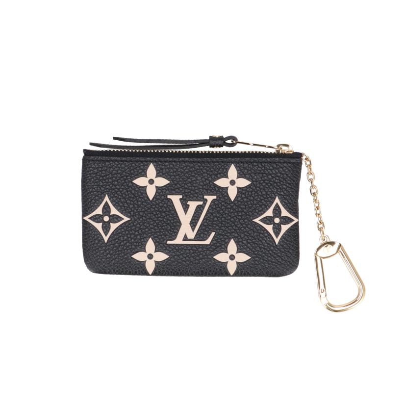 LOUIS VUITTON ルイ・ヴィトン/ポシェット・クレ/アンプラント/ブラック ベージュ/M80885//CT1***/Sランク/25