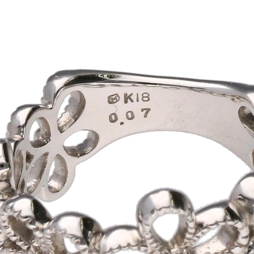 MIKIOTO ミキモト/K18ダイヤリング0.07ct//ABランク/38