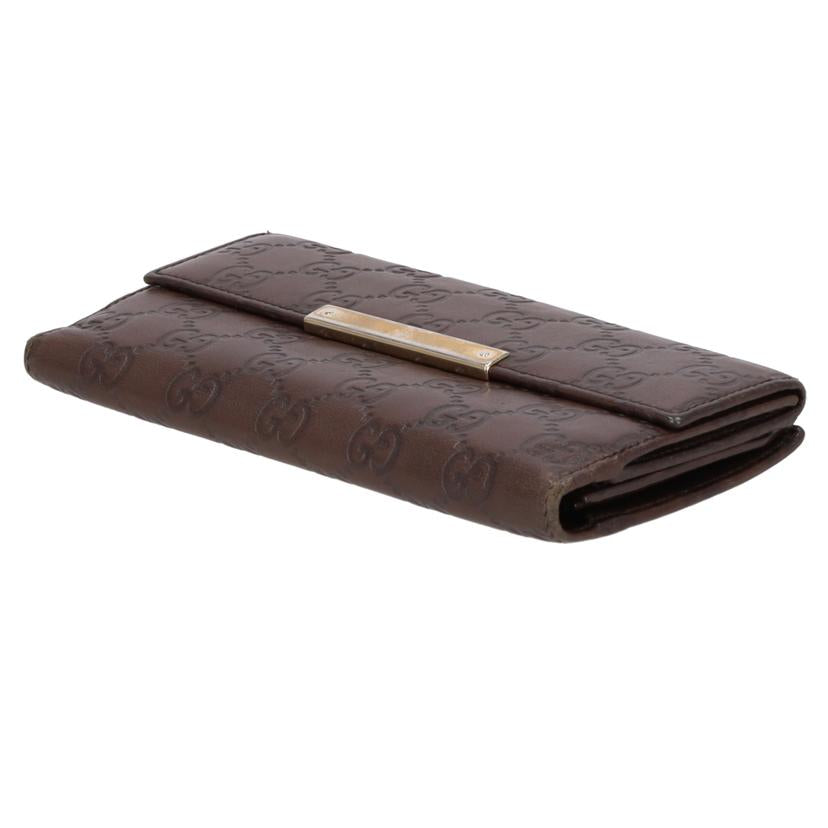 GUCCI グッチ/グッチシマ 二つ折長財布/112715//288*/Bランク/70