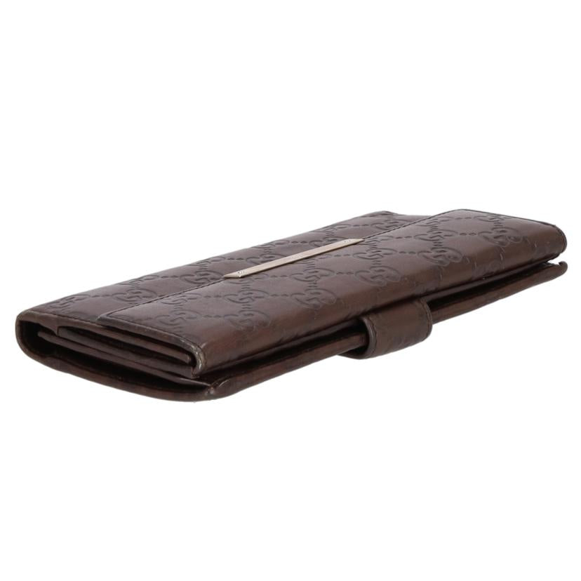 GUCCI グッチ/グッチシマ 二つ折長財布/112715//288*/Bランク/70