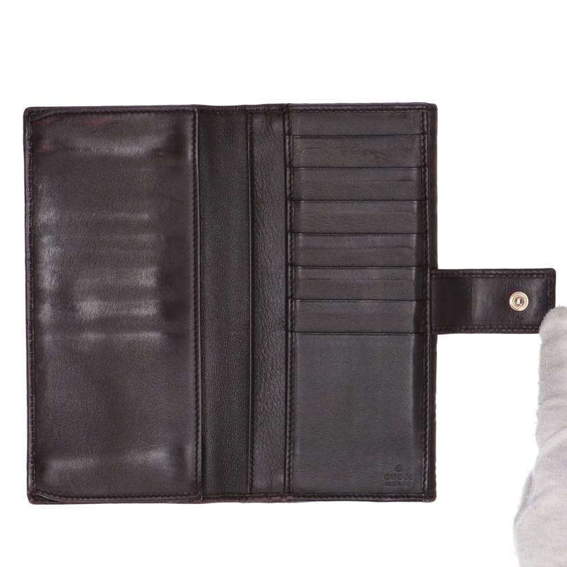 GUCCI グッチ/グッチシマ 二つ折長財布/112715//288*/Bランク/70