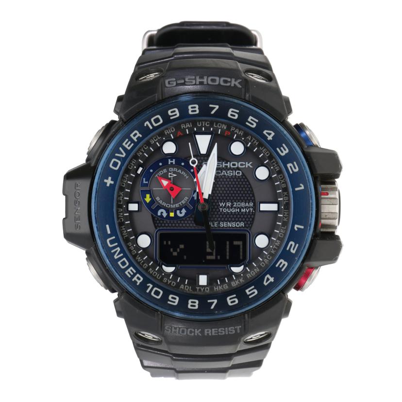 CASIO カシオ/G-SHOCK/ガルフマスター/電波ソーラー/GWN-1000B-1BJF//201*****/Bランク/19