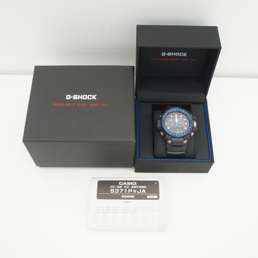 CASIO カシオ/G-SHOCK/ガルフマスター/電波ソーラー/GWN-1000B-1BJF//201*****/Bランク/19