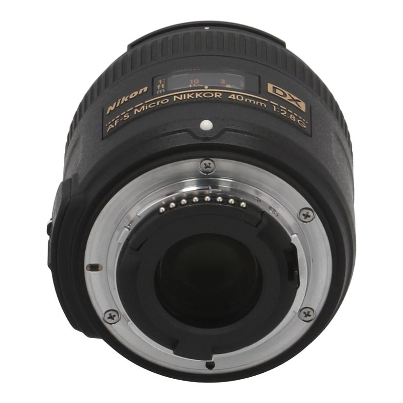 Nikon ニコン /交換レンズ/40mm/AF-S DX Micro 40mm f2.8G //2006816/Bランク/19
