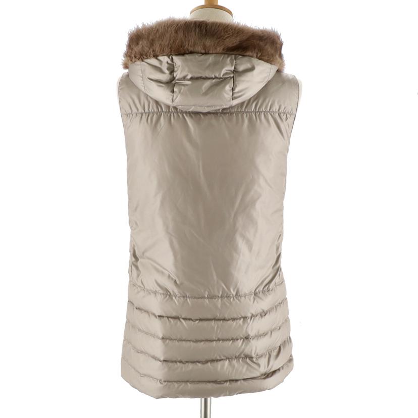 MONCLER モンクレール/マスクラットファーロングダウンベスト/132-093-49704-10//サイズ:00/ABランク/91