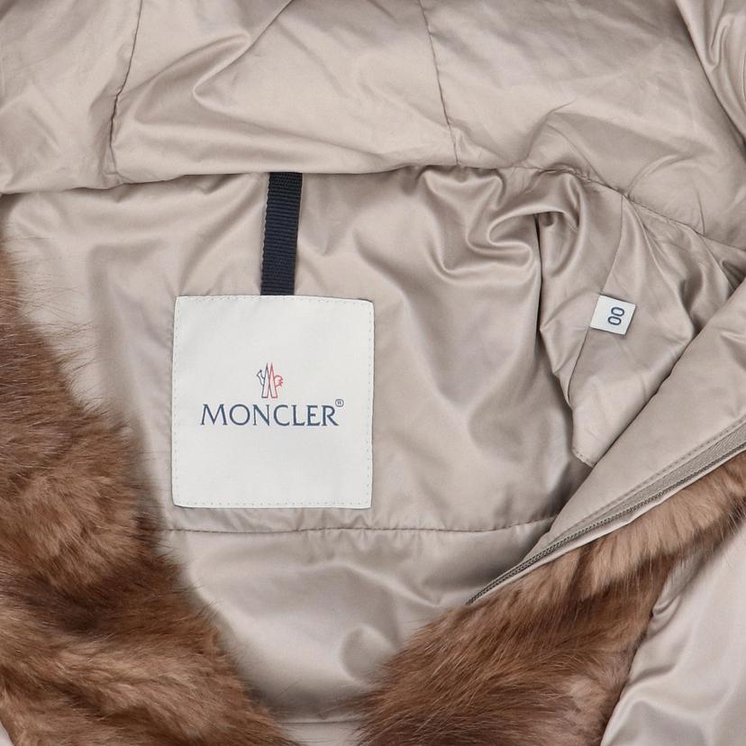 MONCLER モンクレール/マスクラットファーロングダウンベスト/132-093-49704-10//サイズ:00/ABランク/91