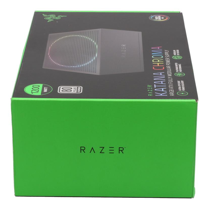 RAZER レイザー/パワーサプライ/Katana Chroma-1200W/RC21-01840400-R3J1//462218U23000003/Sランク/75